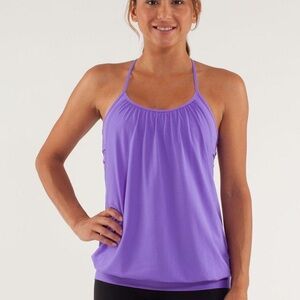Purple Racerback Tank Top